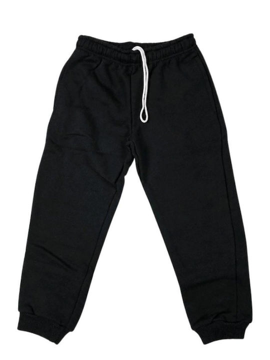 Kids Sweatpants With Jacket Black