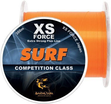 Fir Monofilament Din Nylon Baracuda Surf 300 M Portocaliu Fluorescent