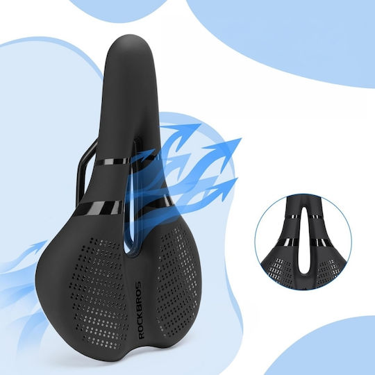 Rockbros Fahrradsattel Schwarz
