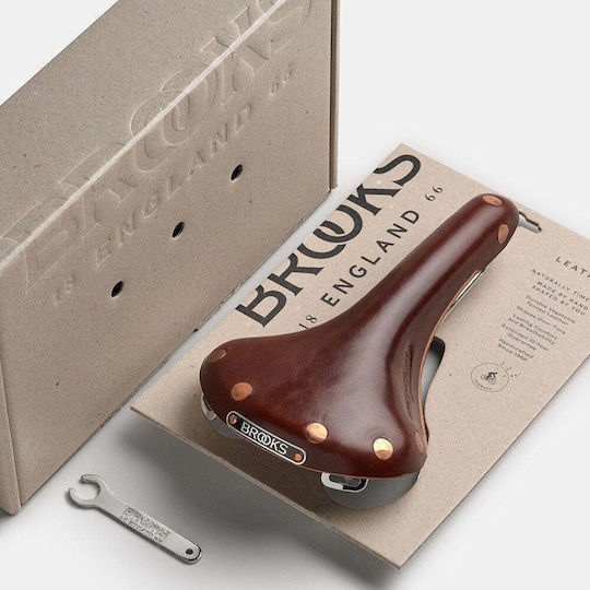 Brooks England Brown Bicycle Saddle MTB