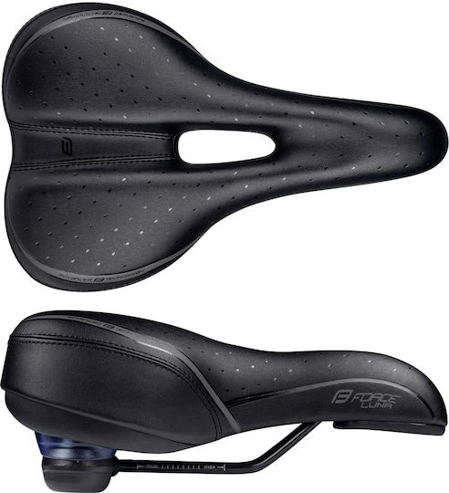 Force Luna Black Bicycle Saddle City