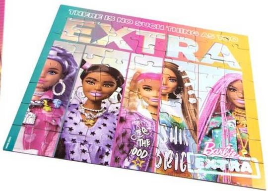 Kinderpuzzle Barbie Holographisch Für 3+ Jahre 56 Teile Mattel