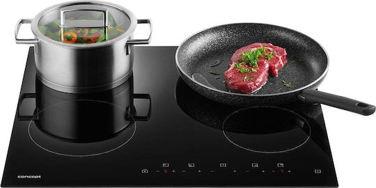 Concept Keramik Kochfeld Autonom mit Sperrmodus 59x52cm