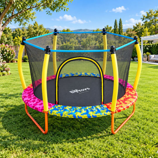 Bike Toys Trambulină pentru copii cu diametrul de 137 cm Bike Toys Trambulină pentru copii cu diametrul de 137 cm