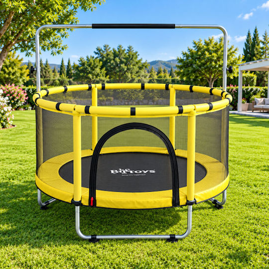 Bike Toys Trambulină Pentru Copii Cu Diametrul De 140 Cm Cu Plasă De Protecție Bike Toys Trambulină Pentru Copii Cu Diametrul De 140 Cm Cu Plasă De Protecție