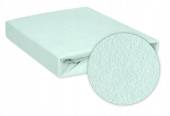 Multitex Wasserdichtes Baby Matratzenschoner Für Krippe Frotte mit Vlies Zusammensetzung mit Elastische Bänder 70x140x10cm