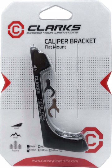 Clarks Brake Adapter Clark's 140mm Post Mount Front Road Bikes