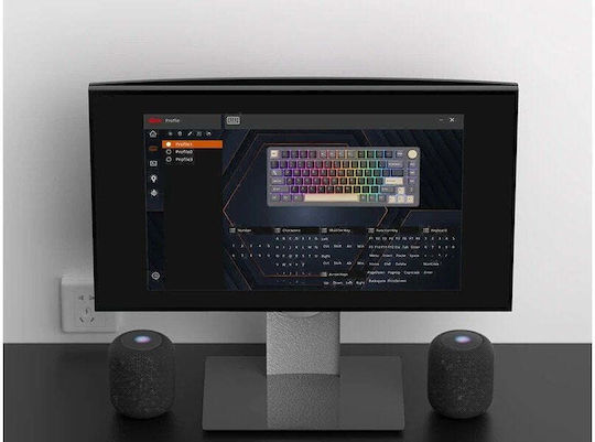 Royal Kludge RK-M75 Гейминг Механична Клавиатура с RGB Осветление (Английски US)