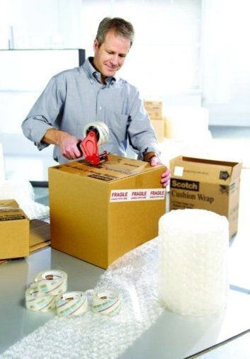 3M Tesa Verpackungsfolie Stumm 50mm x 66m in Braune Farbe