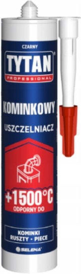 Tytan Tytan Hochtemperatur Silikon Schwarz 280ml