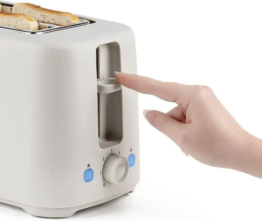 Muhler MT-747 Toaster 4 Schlitze 1450W Weiß