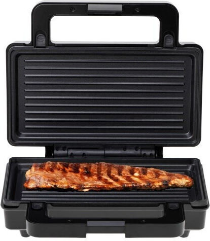 Adler Сандвич мейкър за 2 тоста 1000W Черен