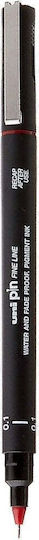 Uni-Ball Pin-200 Marker Gestaltung von Grau 0.1mm