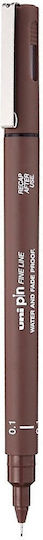 Uni-Ball Pin-200 Marker Gestaltung von Grau 0.1mm