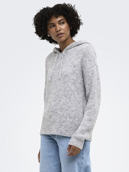 Women's Hoodie Grey Melange