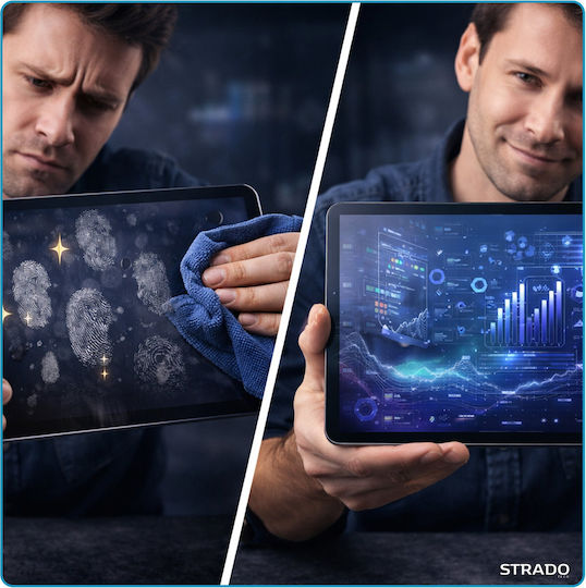 Strado-tech Матов Закалено Стъкло Samsung Галакси Таб С9 S10 Протектор за Екран 9h Пълно Покритие Протекция Таблет 9h 2,5d Отвори Стъкло