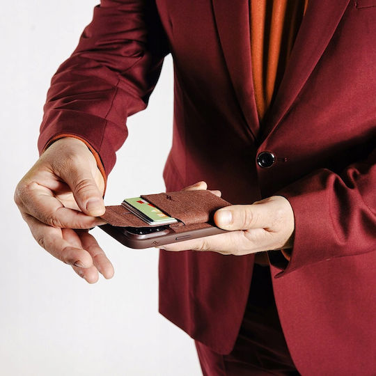 Peak Design Peak Design Mobile Wallet Stand Portofel Magnetic pentru Telefon Suport Roșu