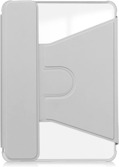 4kom L Защитен Калъф 360° Клавиатура iPad 10.9 2022 Gen 10 11 2025 A16 Gen 11 Сив