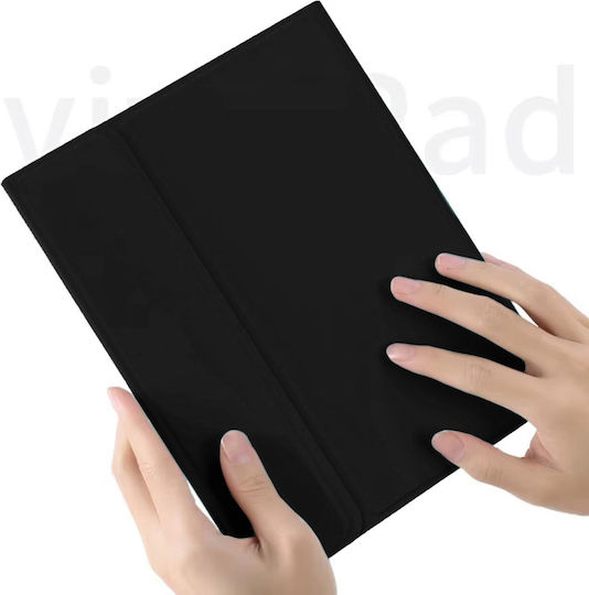 4KOM L Защитен калъф с клавиатура за Galaxy Tab S10 Lite 10.9'' SM-X406 SM-X400 2025 Черен