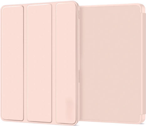 Smart Tri-fold Flip Case Pencil Holder Ipad Pro 11 Inch M5 2025/m4 2024 Ipad Pro 11" 6th/5th Gen Rose Gold