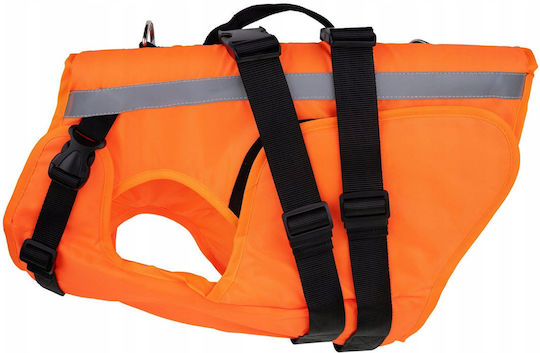 Lalazoo Hundemantel für Hunde Orange XLarge mit Rückenlänge 44 cm