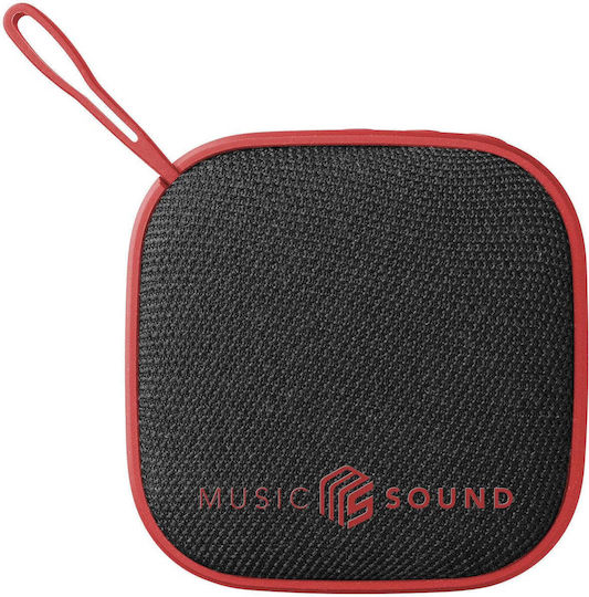 Cellular Line Music & Sound Mini Portable Bluetooth Speaker 3W Red