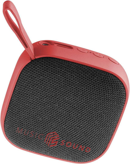 Cellular Line Music & Sound Mini Portable Bluetooth Speaker 3W Red
