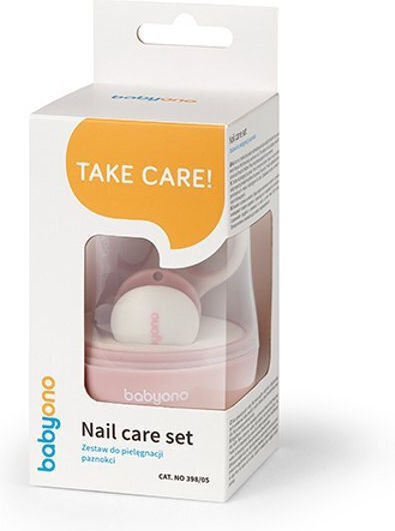 Babyono Baby Nail Care Set Pink