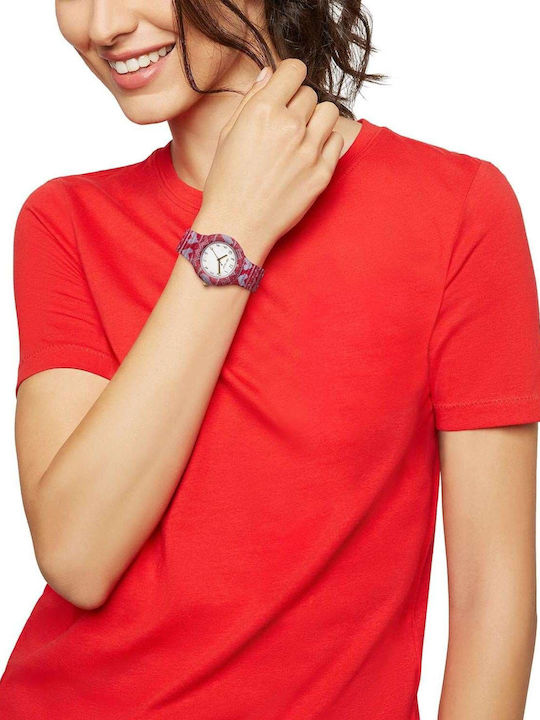 HipHop Analog Kids Watch with Rubber Strap