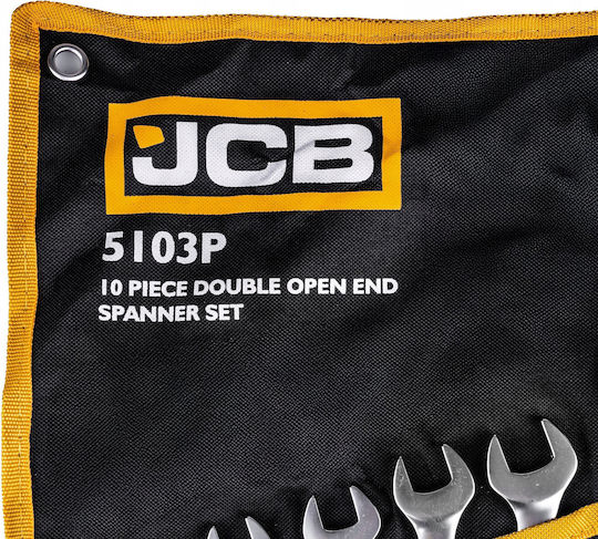 JCB Satz 10 Deutsche Schraubenschlüssel