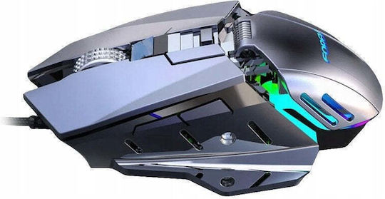 Forev FV-507 Gaming Maus Grau