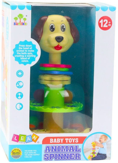 Lean Toys Animăluț Sfoară-carusel pentru 12+ Luni