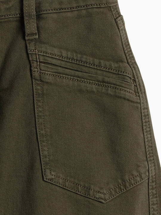 Kids Trouser Tweed Green