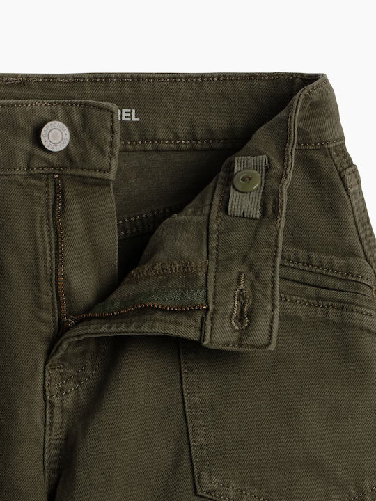 Kids Trouser Tweed Green