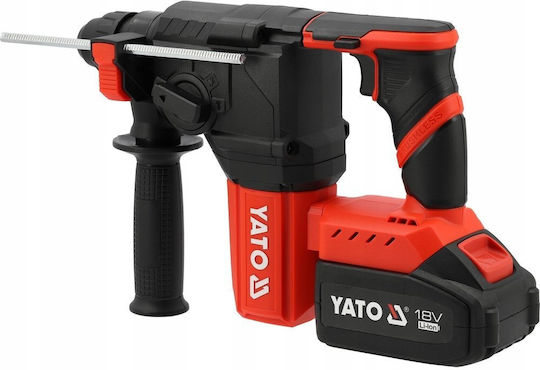 Yato YT-827722 Percussive Battery Drill Driver Brushless 18V 2x4Ah