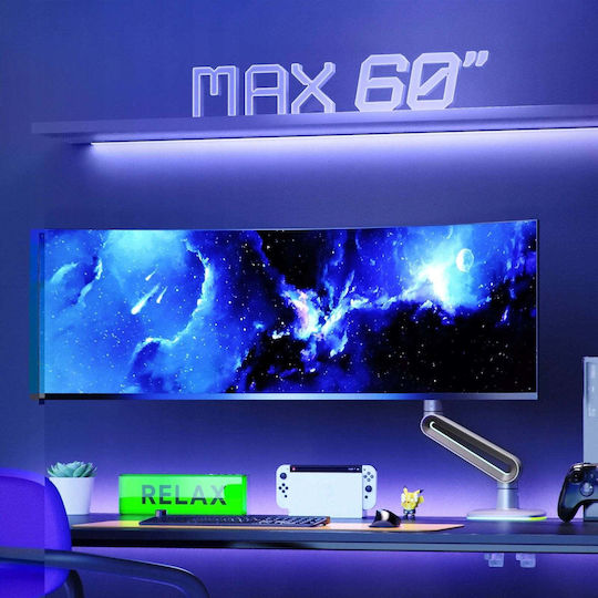 Blow Βάση Γραφείου Οθόνης έως 60" με Βραχίονα (F6-XD)