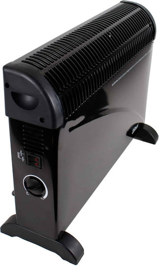 Convector de Pardoseală 2000W 53x33.5cm Negru