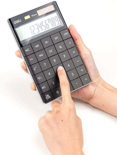 Deli 1589 Calculator 12 Digit in Blue Colour