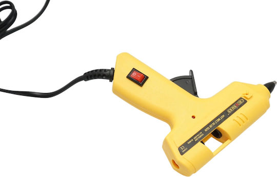 Crownman Пистолет за горещо лепене 20W за силиконови пръчки 8mm