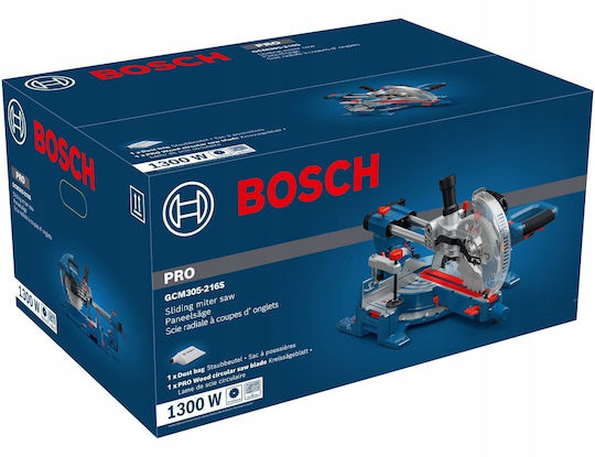 Bosch Electric Miter Saw 1300W Disc Diameter 216mm