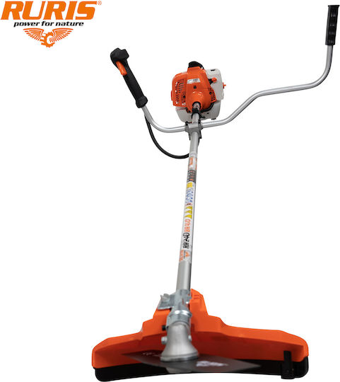 Ruris Rr240 Bravo – Petrol Brush Cutter 24 Cm³ 1 Hp 255 Mm Cutting Width Flexible Shaft 3.8 Kg