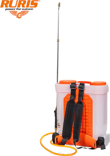 Ruris Rse 1900s – 18 L Electric Backpack Sprayer 12v 8ah Battery 6 Bar Telescopic Lance