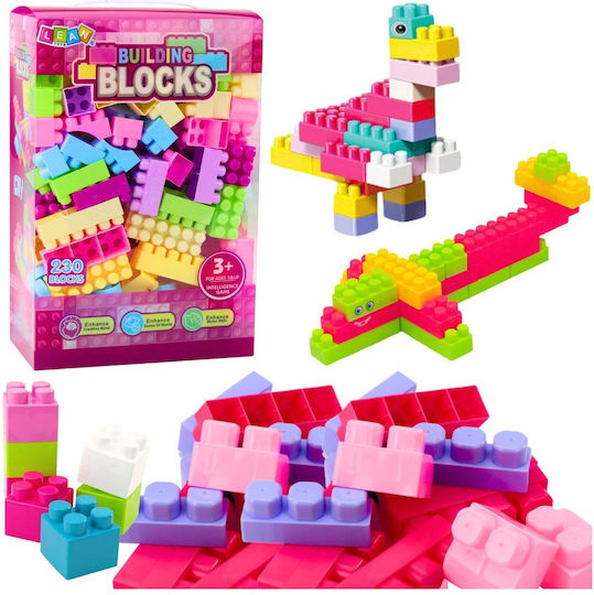 Lean Toys Cuburi de construit pentru 3+ ani 230 bucăți