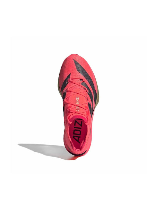 Adizero Prime X3 Strung Мъжки Спортни Обувки Running Solar Turbo / Grey Six / Lucid Red