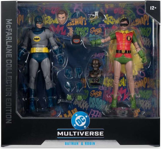 Mcfarlane Toys DC Comics Batman Класическа Фигура за Действие с Височина 18 см в Мащаб 1:10