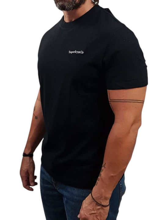 T-Shirt Schwarz/Creme Herrenblusen