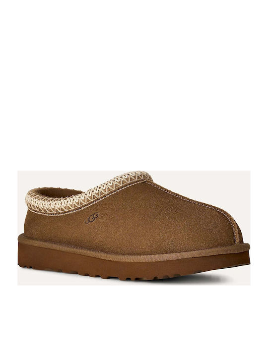 UGG Tasman Ii Leather Women's Slippers Brown