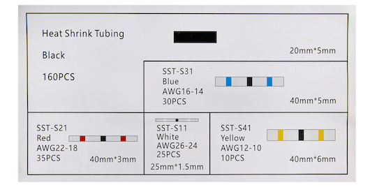 Quick Connector Set Solder 260 Pieces Kd12677