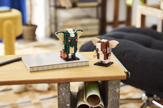 LEGO Brick Headz Gremlins Gizmo și Stripe Figurine pentru 10+ Ani 230 buc
