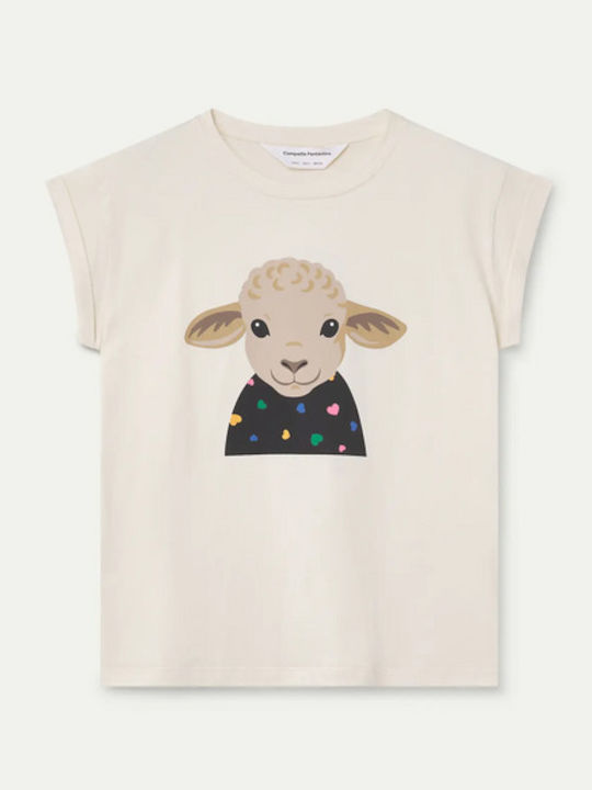 Women's T-shirt Ecru
